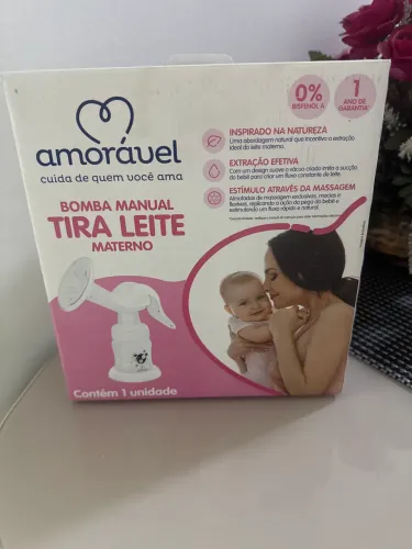 Bomba manual tira leite materno