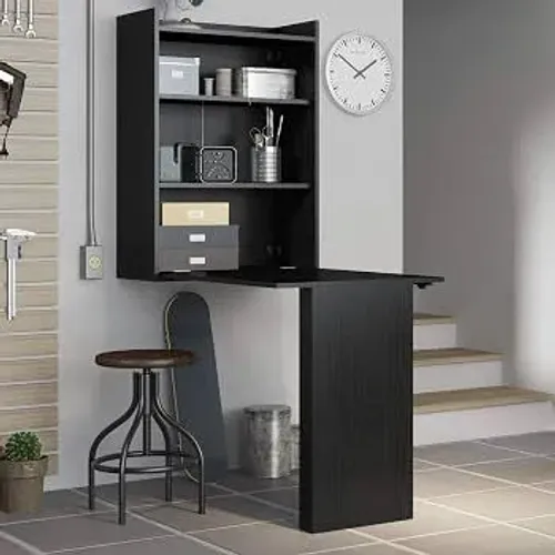 Armário com Mesa Dobrável de Parede