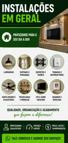 Instalação de chuveiro