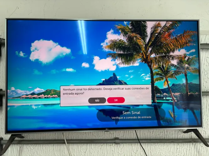 TV 49 polegadas LG 4k smart 