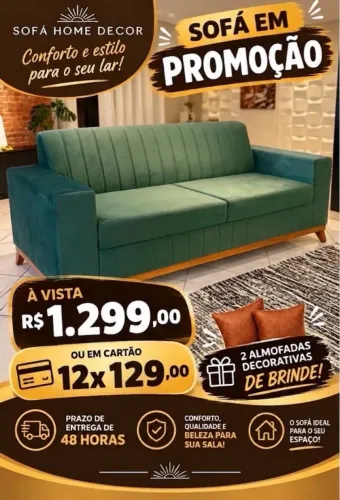Promoção sofá