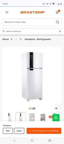 Geladeira Brastemp