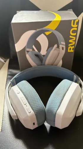 Headset Binnune Bw06 Sem Fio 2.4ghz Microfone Flip PS4/PC/PS5/Celular Fone Bluetooth Gamer