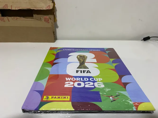 Álbum Copa do Mundo 2026 Capa Dura