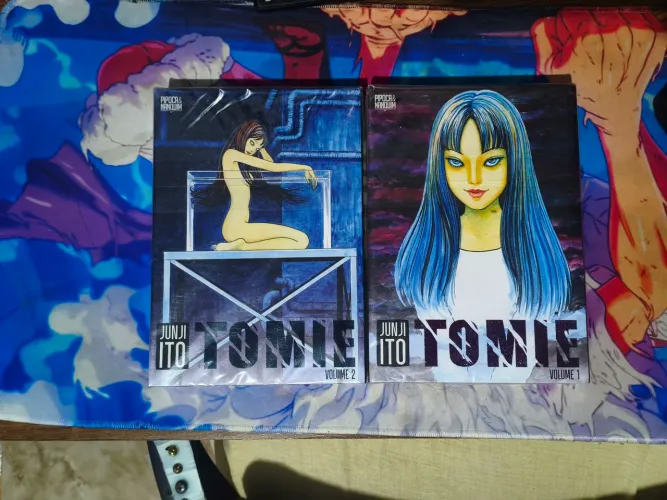 Tomie pipoca e nanquim volumes 1 e 2