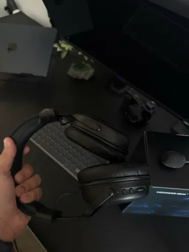 Headset Gamer Mchose V9 Pro Wireless Sem Fio Preto 2.4ghz