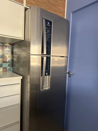 Geladeira inox