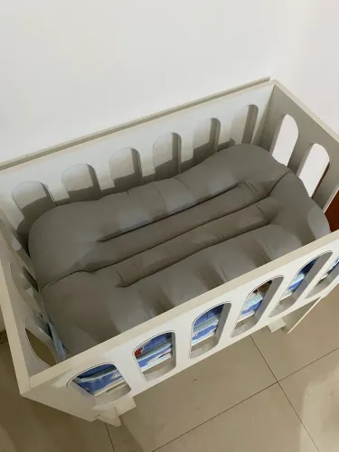 Mini Berço com Colchão Ortobom + Ninho