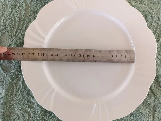 Pratos de Porcelana grande 8 unidades por 50 reais