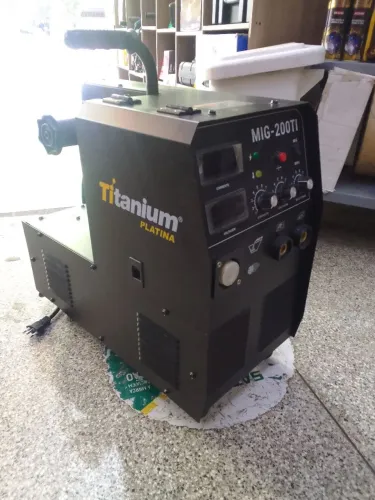 Inversora solda 3 em 1 mig-200ti mig tig mma titanium
