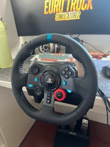 Volante G29 + câmbio