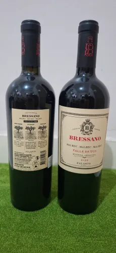 Vinho Argentino Bressano Malbec-Malbec- Malbec 2022 750 Ml