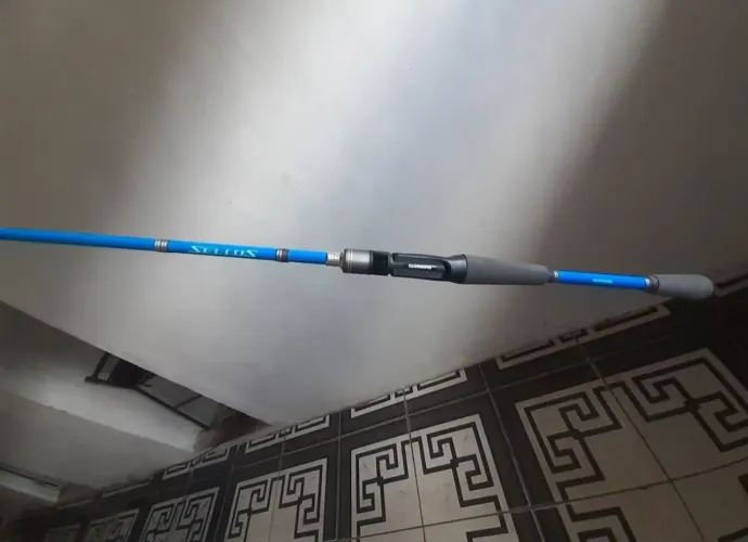 VARA DE PESCAR SHIMANO SELLUS 6,6 CARRETILHA 17 LIBRAS 
