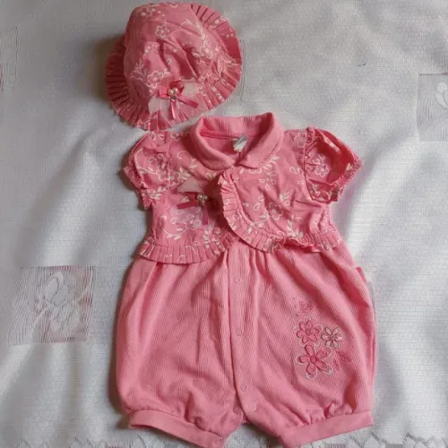 Body Infantil (Tamanho M - Bebê) 