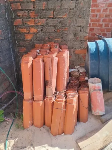 telhas de ceramica canal usadas