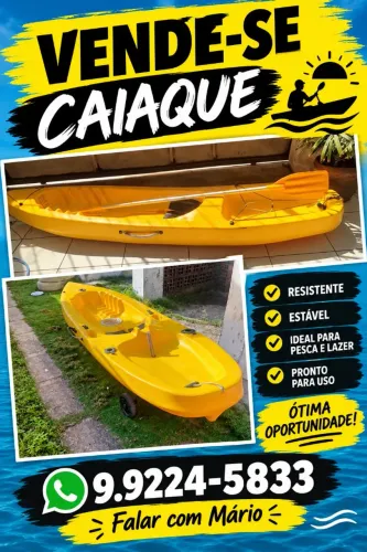 Vende-se caiaque