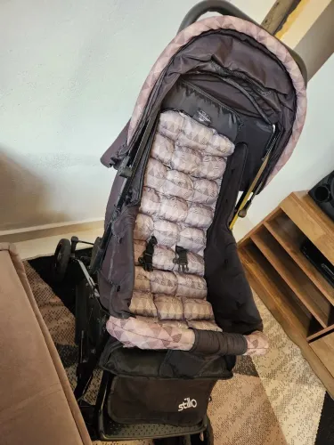 Carrinho bebe 3 níveis de ajuste até 15 kg