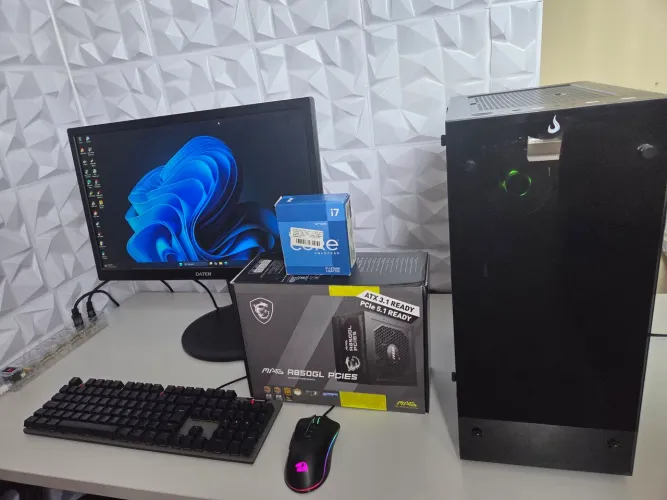 PC GAMER I7 12700K COM RTX 3070 E MONITOR 22 POLEGADAS