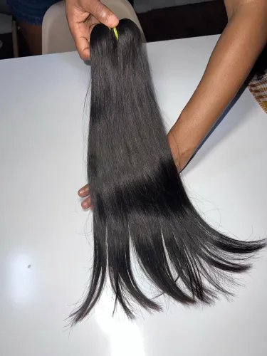 Cabelo Humano Liso Vietnamita 45cm - 300g