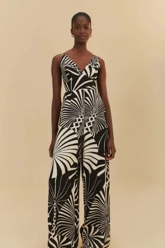 MACACÃO ESTAMPADO COQUEIRO GRAFICO FARM