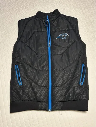Colete puffer Reebok Panthers NFL original