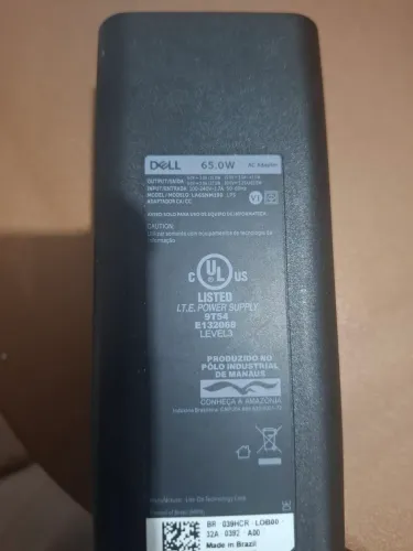 Carregador Dell Tipo C