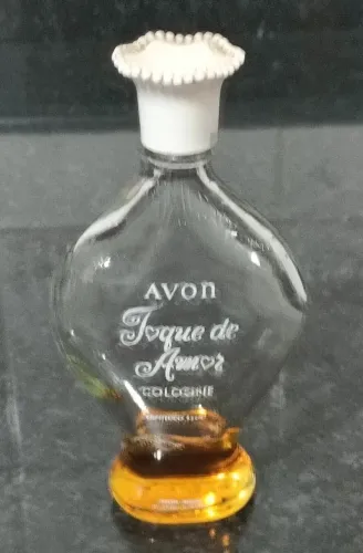 FRASCO PERFUME *ANOS 60* TOQUE DE AMOR AVON VINTAGE COLECIONADOR 