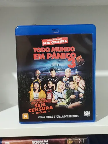 Todo mundo em Pânico 3 blu-ray original