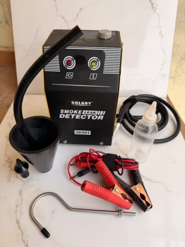 Detector de Vazamento por Fumaça Solary SD301 - Completo com Acessórios - ótimo estado