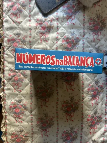 números na balança