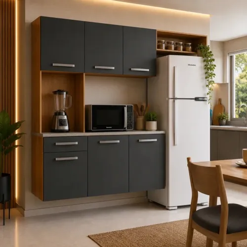 Cozinha completa com Balcão - Pronta entrega- montagem gratuita