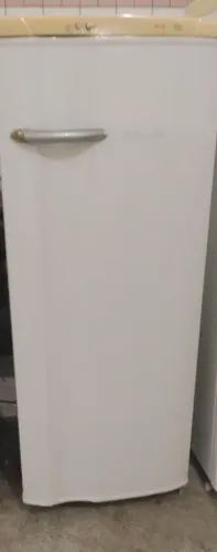 geladeira uma porta faz gelo