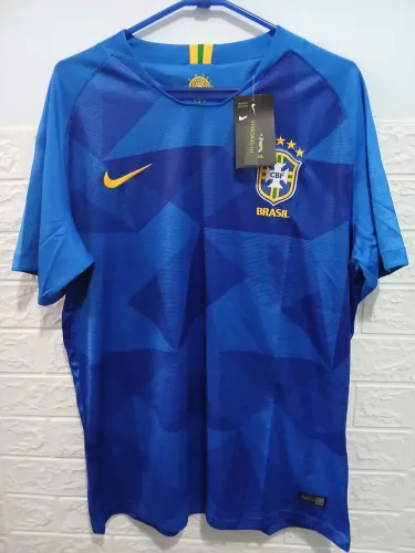 Camisa brasil copa 2018 azul nova