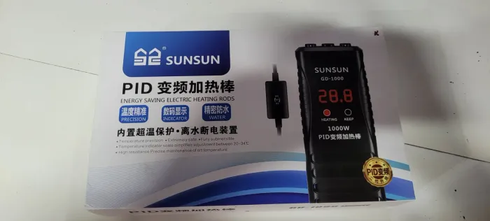 AQUECEDOR PARA AQUÁRIOS COM TERMOSTATO DIGITAL 1000W SUNSUN GD-1000 110V