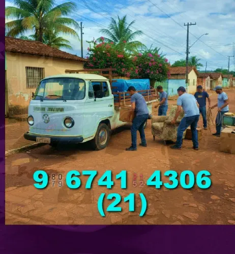 Frete em Bangu, Campo Grande e Santa Cruz para sua mudança! Ligue e confira!