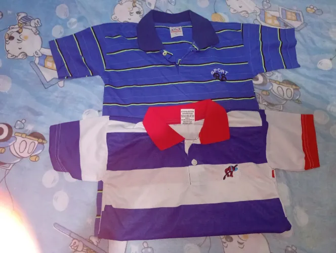 Camisa polo infantil