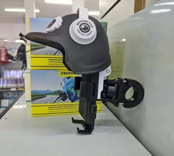 SUPORTE PARA SMARTPHONE CAPACETE