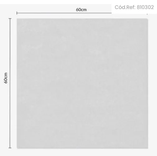? PORCELANATO BIANCO GRESS 60x60 - CEMENTO NEBBIA (CINZA CLARO) ? 