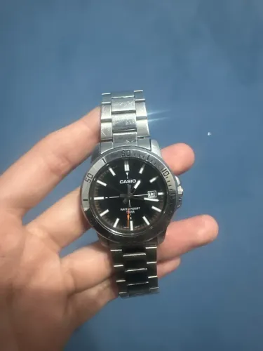 Casio MTP Prata