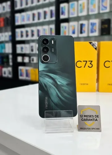 Realme c73 128 gb 120hz lacrado 1 ano garantia 