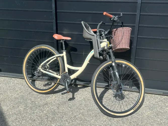 Colli Bike Munique Alumínio - Tam. 17 + Cadeirinha