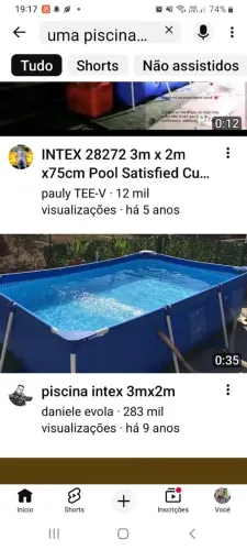 Piscina de Fibra (Lona)