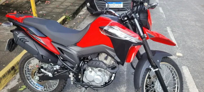 Moto estar zerada ,no ponto de traferir