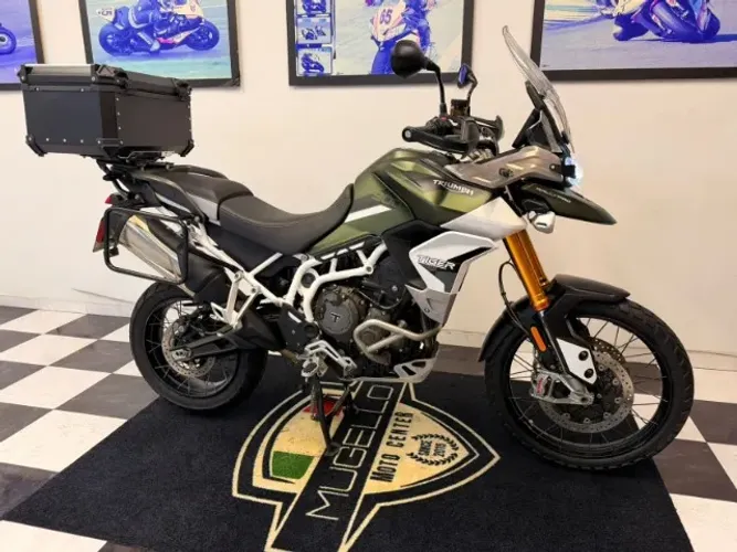 Triumph Tiger 900 Rally Pro 2021 ABS Impecavel !!! Mugello Motocenter.