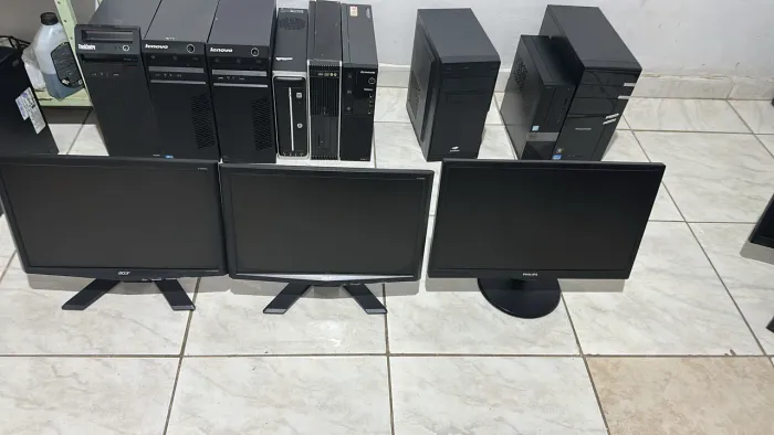 Computadores com ssd para escritório alto desempenho completo e garantia