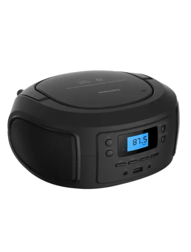 Cd Player Portátil Philips Com Bluetooth Taz4300 Preto