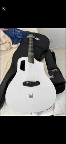 Violão Eletroacústico Aço Tagima Hpl Efeitos White Sparkle