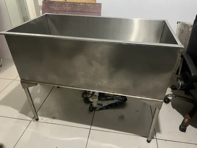 Banheira para banho e tosa