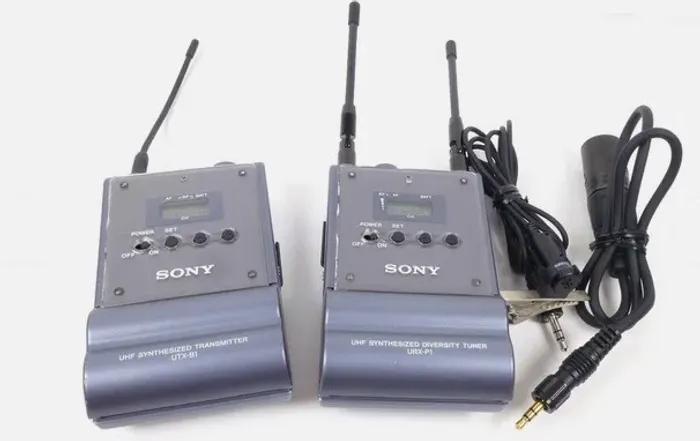 Microfone sem fio Sony - UHF