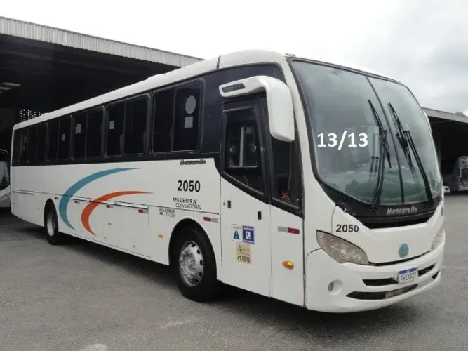 Ônibus Rodoviário Motor Dianteiro VW 17.230 Ano 13/13 48 Lugares S/Ar Único Dono Paraná.